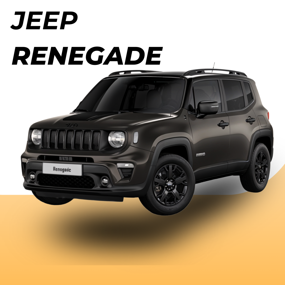 Jeep Renegade SUV for rent in Curaçao, reliable and comfortable rental car for island travel.