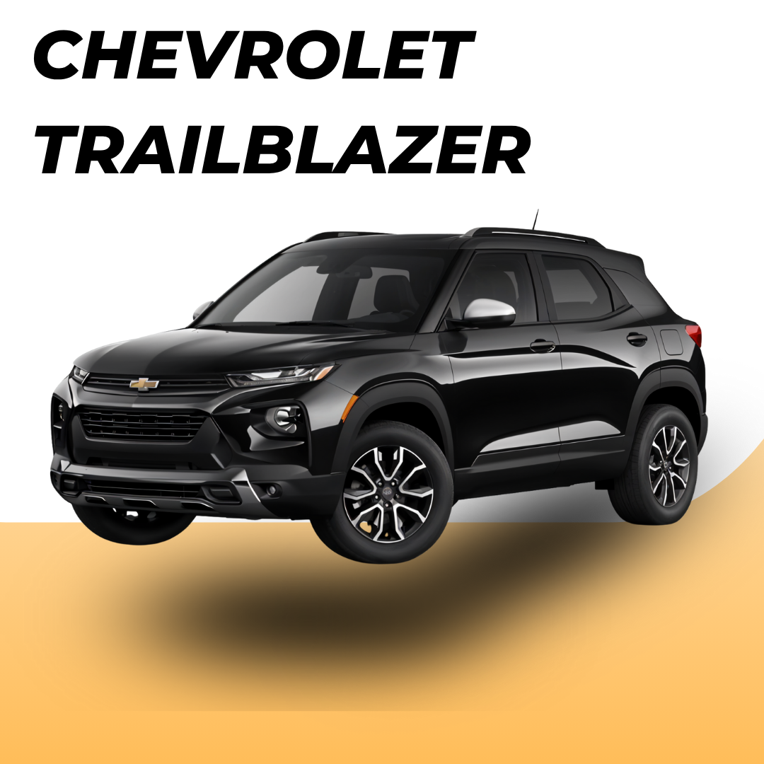 Explore Curaçao in style with the black Chevrolet Trailblazer SUV, available for rent at 2rentcuracao.